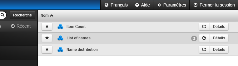 Web Viewer interface in French.